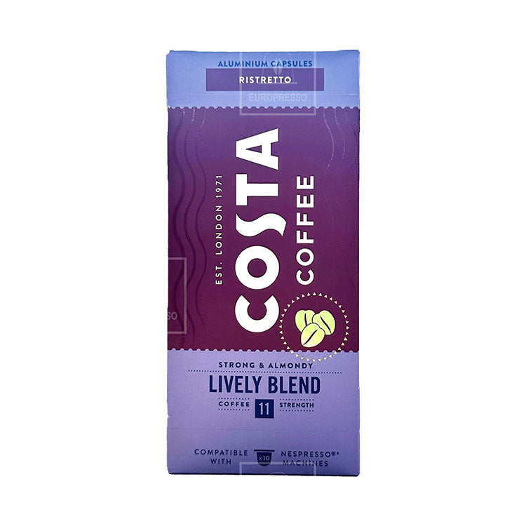 Costa Lively Blend (Nespresso coffee machine)
