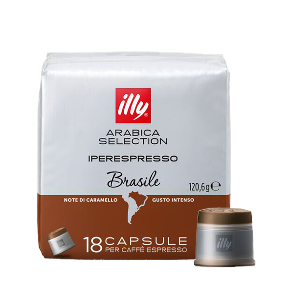 Illy IperEspresso Brazilian Arabica Coffee (18 caps)