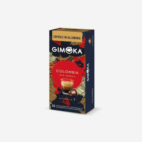 Gimoka Colombian coffee (Nespresso)