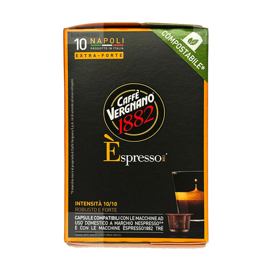 Caffe Vergnano 1882 Napoli ( Nespresso ) 10 x Individual Pack