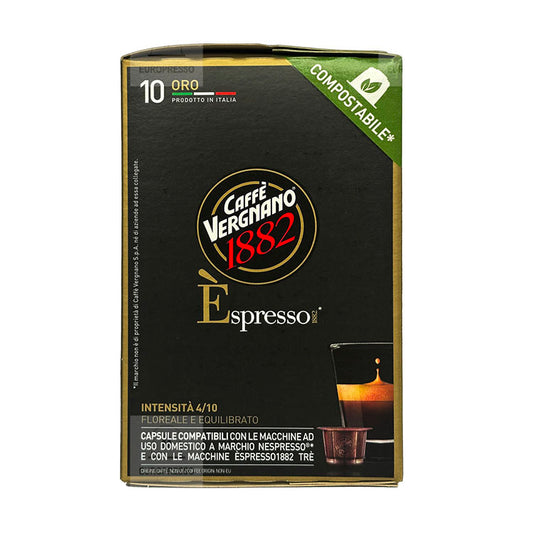 Caffe Vergnano 1882 ORO ( Nespresso ) 10 x Individual Pack