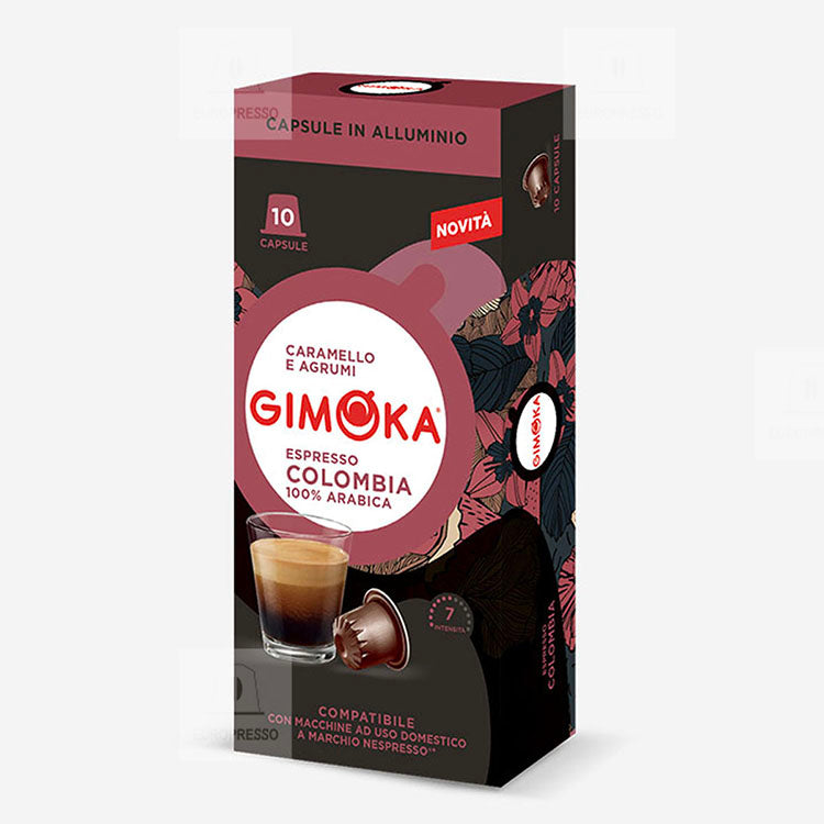 Gimoka Colombian coffee (Nespresso) 