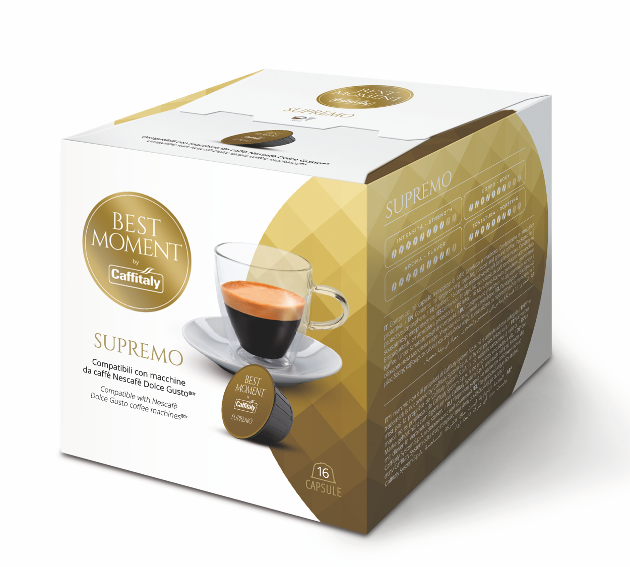 Caffitaly Supermo 濃縮咖啡 (Dolce Gusto )