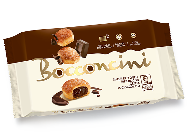 Vicenzi Tesoro Chocolate Puff Cookies 100g
