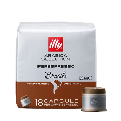 Illy IperEspresso Brazilian Arabica Coffee (18 caps)