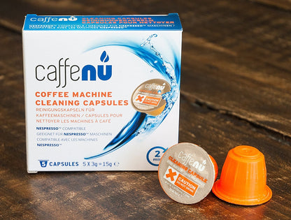Caffenu Nespresso coffee machine cleaning capsules