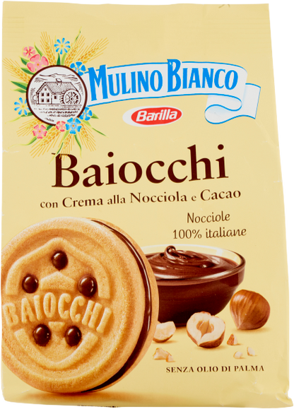 Mulino Bianco Baiocchi Cookies (Hazelnut Chocolate) 260g