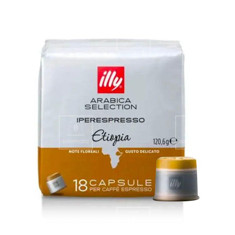 Illy Iperespresso Ethiopian Arabica Coffee (18 Caps)
