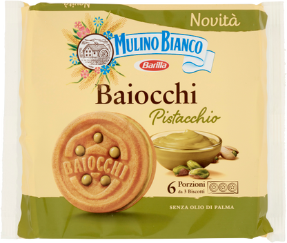 Mulino Bianco Pistachio Butter Cookies 168g